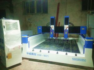宜昌夷陵区HW1825双头重型石材雕刻机
