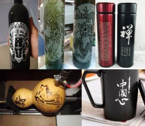 宜昌夷陵区酒瓶葫芦工艺品激光雕刻机